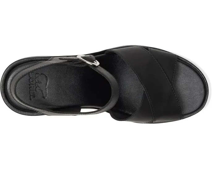 Сандалии SOREL Sunpeak Wedge на щиколотке с регулируемой застежкой