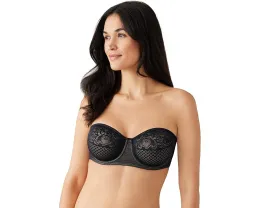 Бюстгальтер Wacoal Visual Effects Strapless Minimizer с силиконовой окантовкой