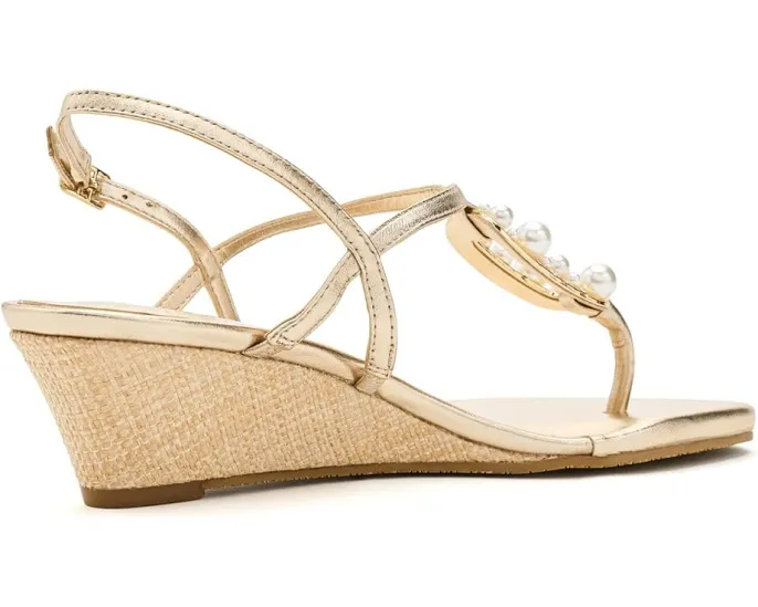 Туфли Lilly Pulitzer Good As God на платформе с жемчугом и стразами