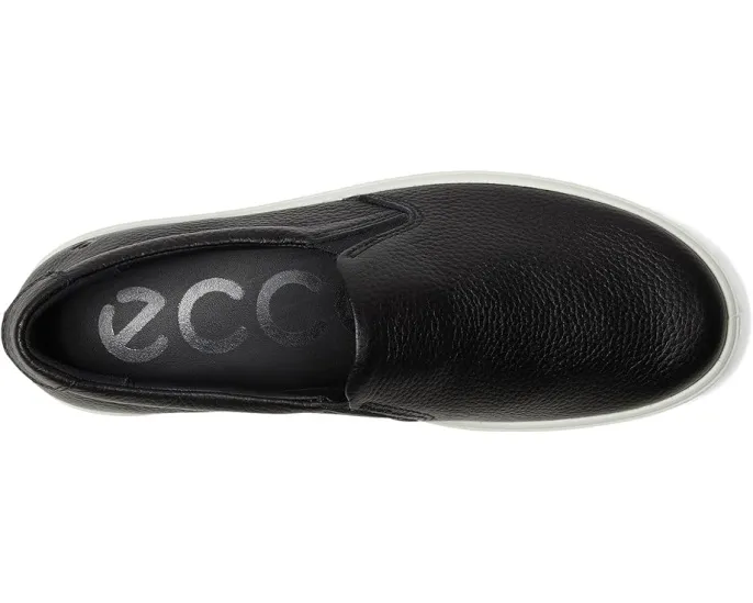 Кроссовки ECCO Soft 60 Premium Slip-On из мягкой кожи с эластичными деталями