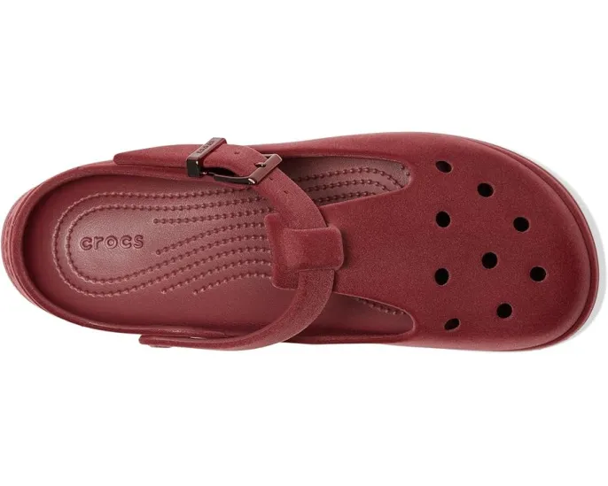 Классические сабо Crocs Mary Jane с ремешком и облачной стелькой
