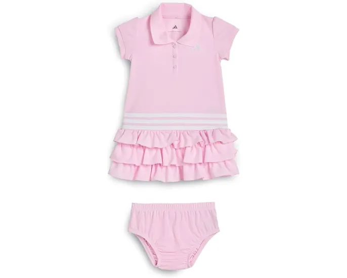 Детский комплект adidas Kids из платья-поло и рюш
