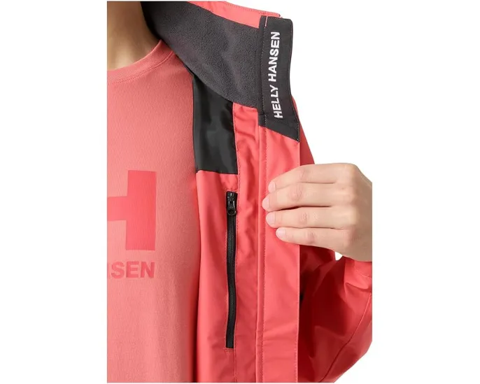 Ветровка Helly Hansen Sailing Jacket с технологией HELLY TECH Protection и флисовой подкладкой