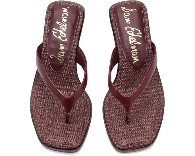 Сандалии Sam Edelman Dollie на маленьком каблуке с квадратным носком