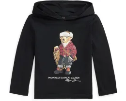 Детская футболка с капюшоном Polo Bear Cotton Hooded Tee с мишкой Поло