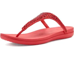 Босоножки Solay Mixed Crystal FitFlop с перепонкой на мыске