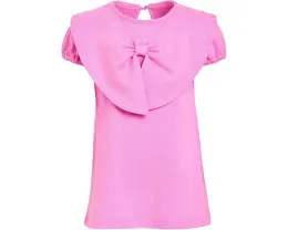 Платье Janie and Jack из ткани ponte с большим бантом и шортиками