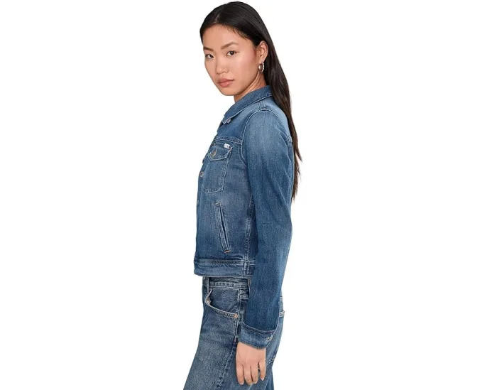 Джинсовая куртка AG Jeans Robyn Fitted приталенного кроя