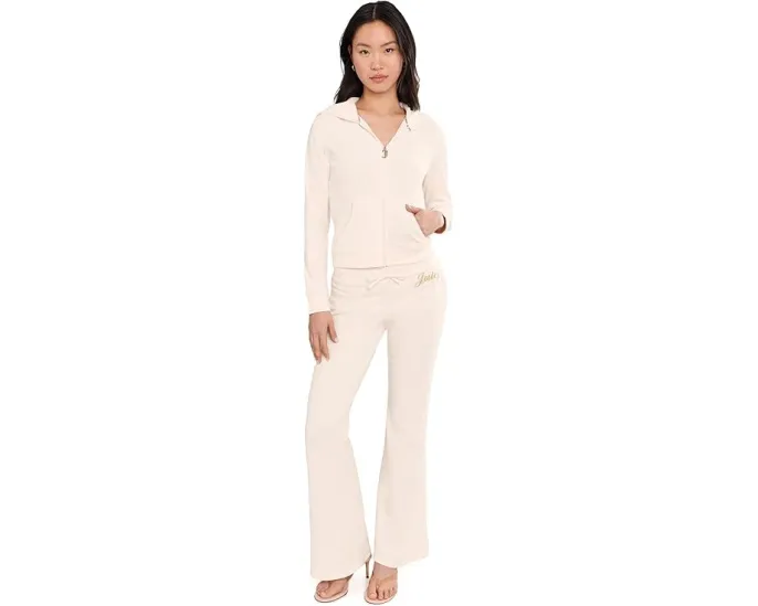 Штаны Heritage Low Rise Track Pants с контрастной отделкой от Juicy Couture