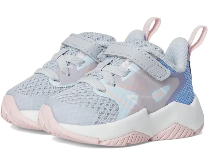 Детские кроссовки New Balance Rave Run v2 с эластичными шнурками и верхней липучкой для малышей