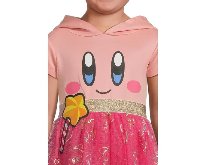 Косплей платье Kirby с капюшоном для детей от BIOWORLD Kids