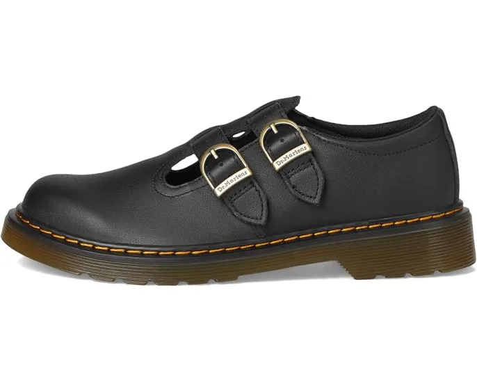Детские туфли Dr. Martens 8065 Y с перфорацией и пряжками