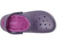 Crocs Classic Lined Clog детские утепленные сабо с искусственным мехом