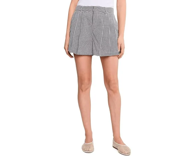 Шорты Picnic Party Gingham Blank NYC в клетку черно-белые