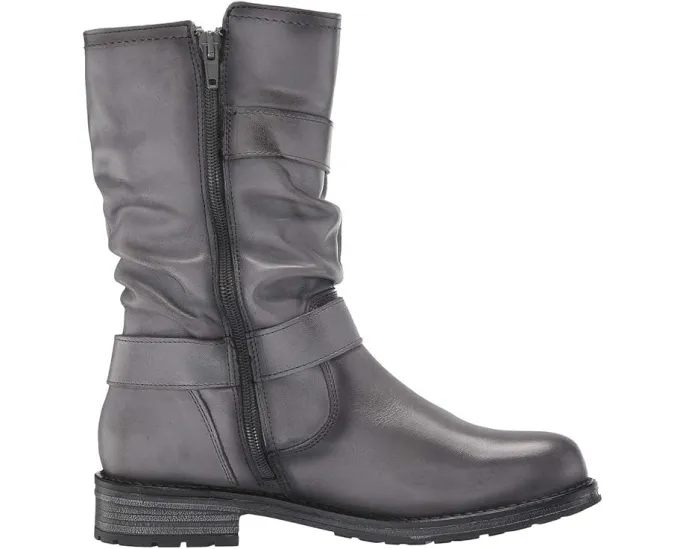 Мотоциклетные ботинки Eric Michael Noelle с пряжками и искусственным мехом