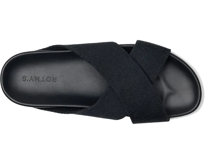 Сандалии Rothy's The Weekend Slide с перекрещивающимися ремешками