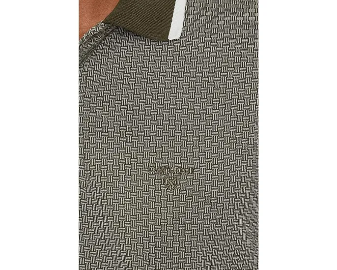 Polo Weston Textured с вышитым логотипом от Barbour