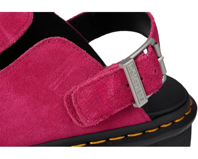 Мюли Dr. Martens Zeb Zag на гибридной амортизирующей подошве из замши