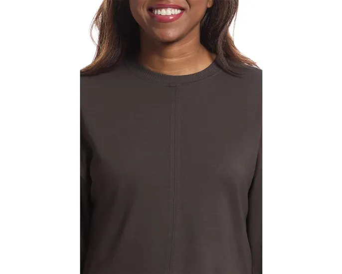 TravisMathew Топ Friday Ponte с коротким рукавом и прямым подолом