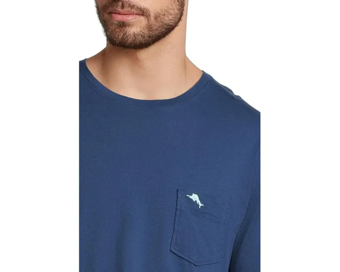 Футболка Tommy Bahama из пима-хлопка с вышитым логотипом