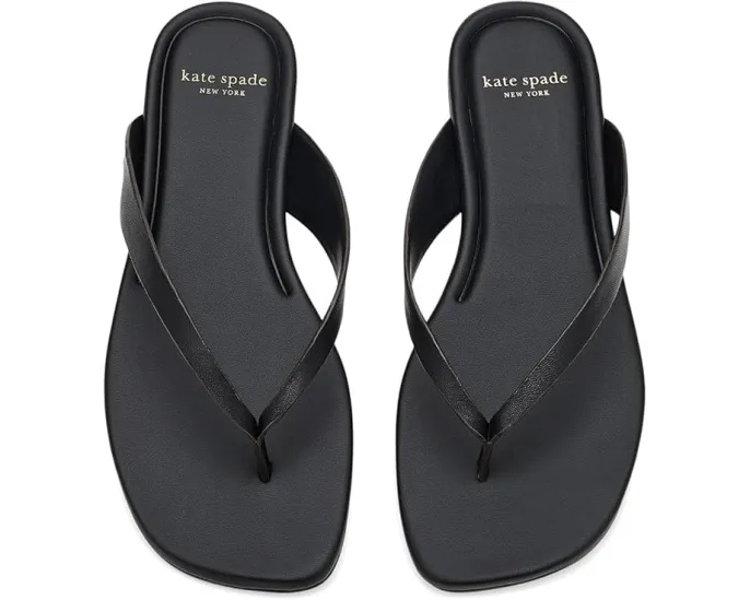 Сланцы Kate Spade New York Sandie из кожи с элегантными ремешками
