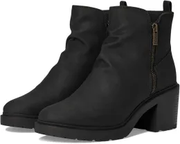 Ботильоны Roxy Clementine на каблуке из искусственной замши с молнией