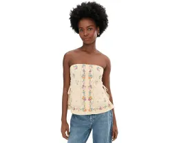 Топ бандо Doily Days с цветочным узором и завязками от Free People