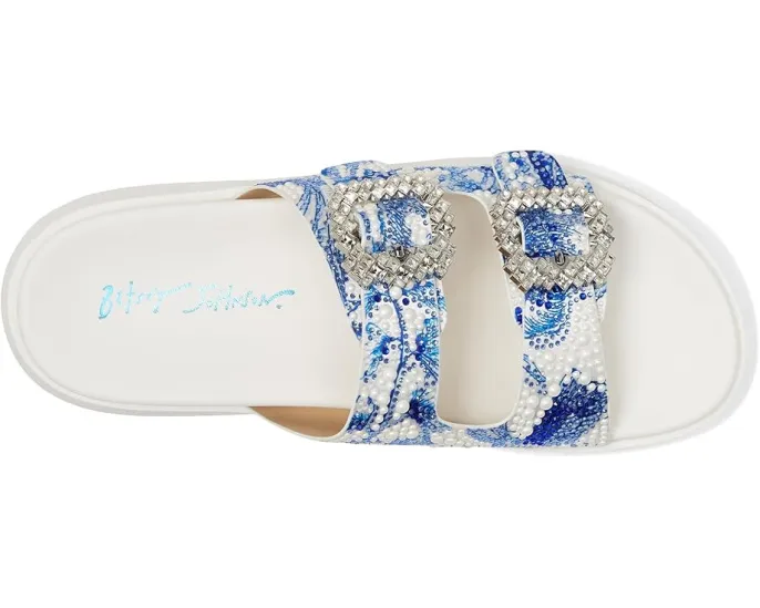 Босоножки Blue by Betsey Johnson Matie на платформе с цветочным дизайном