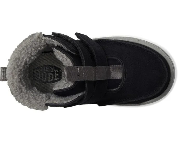 Ботильоны Bradley Cozy от Hey Dude Kids с искусственным мехом и липучками