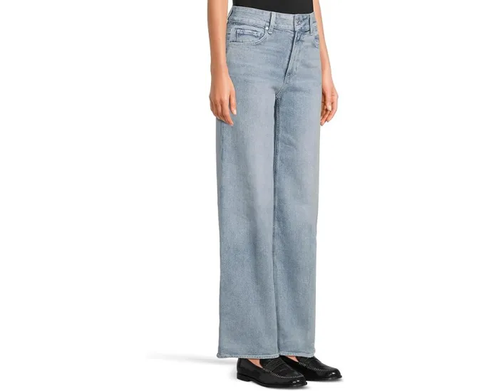 Джинсы Paige Sasha 32 дюйма в цвете Verse с прямой штаниной и высокой посадкой