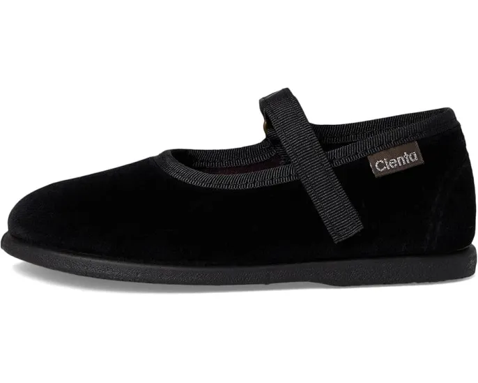 Детские туфли Cienta Kids Shoes 400075 из бархата на липучке