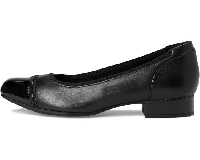 Туфли Clarks Krystine May с гладкой кожей и дышащей сетчатой подкладкой