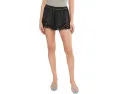 Шорты Free People Meet Me In The Middle Tap Shorts из атласа с кружевом