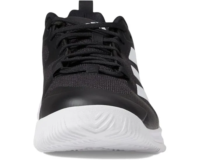 Кроссовки Adidas Court Team Bounce 2.0 с текстильным верхом и фирменными полосками