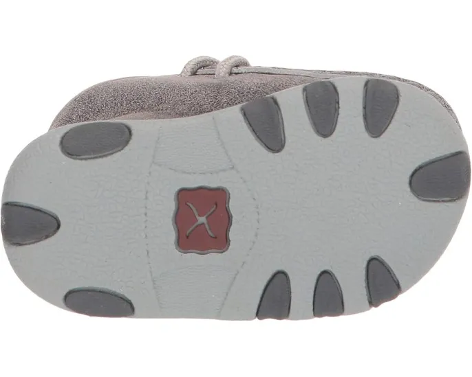 Мокасины Twisted X Chukka Driving Moc для малышей с резиновой подошвой