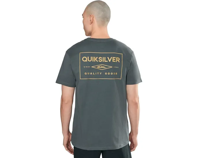 Футболка Quiksilver Stamped Screen Tee с принтом