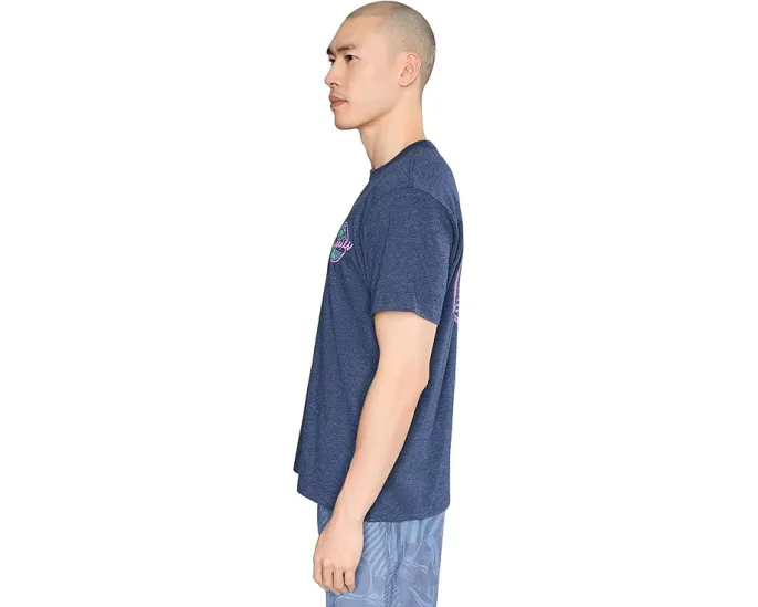 Футболка Chubbies The Night Never Sleeps с принтом спереди и сзади из хлопка