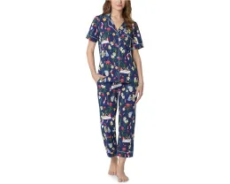 Пижамный комплект Bedhead PJs с короткими рукавами и укороченными брюками