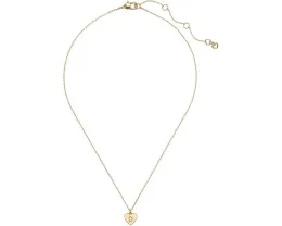 Кулон Kate Spade New York D Pendant в форме сердца с инициалом