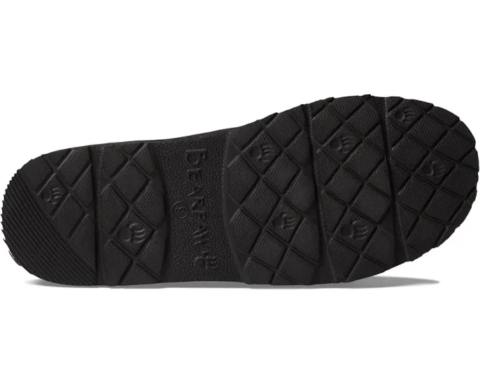 Тапочки Beau Bearpaw из замши с овечьей шерстью и резиновой подошвой