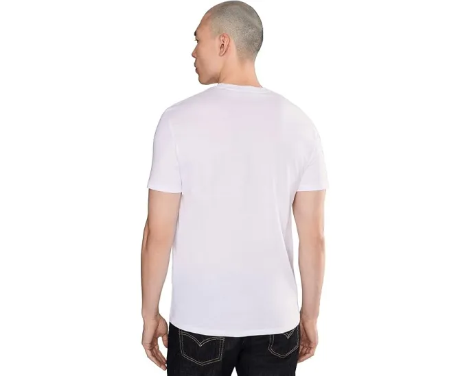 Футболка Armani Exchange Box Logo с круглым вырезом