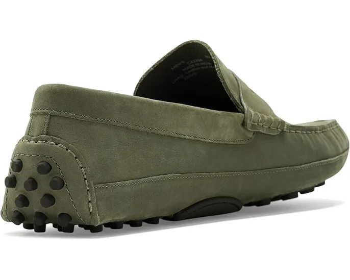 Замшевые лоферы Cole Haan Davies Grand Penny с круглым носком и резиновой подошвой