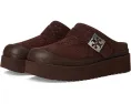 Мюли Mellow на платформе с подкладкой из овчины и фурнитурой Double T Tory Burch