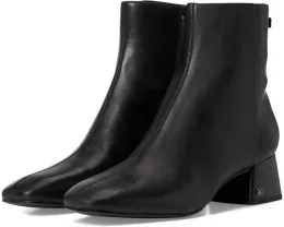 Ботильоны Sam Edelman Paige с квадратным носком и молнией сбоку