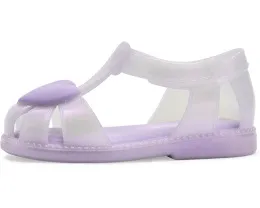 Mini Melissa Сандалии Hip Heart Ballerina для малышей с липучкой и водонепроницаемым ПВХ