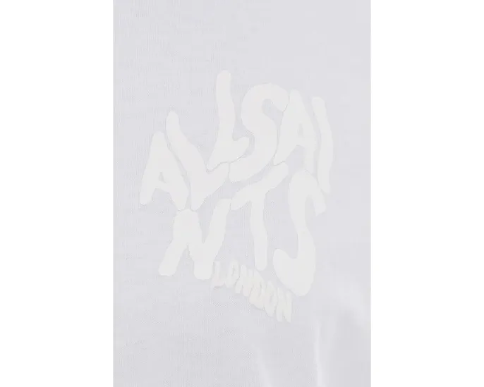 Футболка AllSaints Orlando Etta с круглым вырезом и свободным кроем