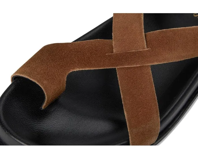 Сандалии Fritz из замши с перекрестными ремешками и регулируемой застежкой Seychelles