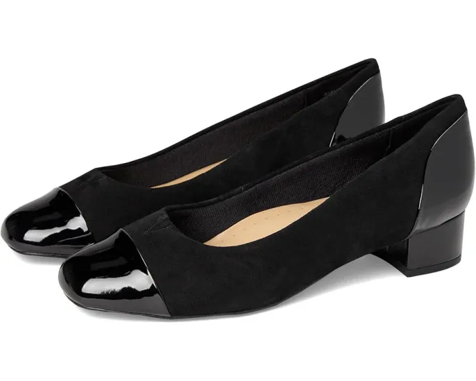 Туфли-лодочки Trotters Daisy с мыском из экокожи на устойчивом каблуке