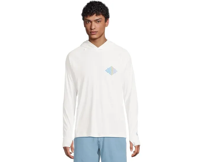 Толстовка с капюшоном Chubbies The Reflector для защиты от солнца с влагоотводящей тканью