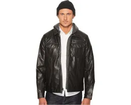 Куртка Levi's в стиле Trucker из искусственной кожи с капюшоном и подкладкой из шерпы